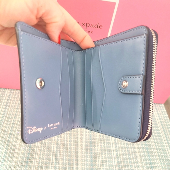 Kate Spade Disney Alice in Wonderland Bag, Wallet, & Card Holder Set - Picture 14 of 16